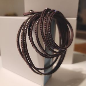 Wrap Star Bracelet, Plum